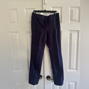 Navy LOFT work pants. Size 0